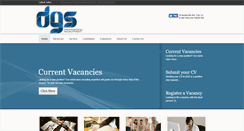Desktop Screenshot of dgs-rec.co.za
